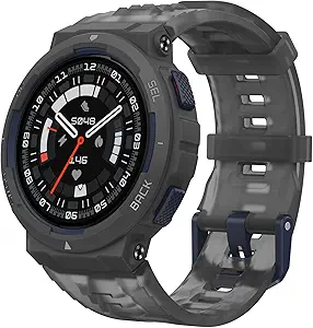 Amazfit Active Edge Smartwatch 46mm – Rugged Fitness Watch with Built-in GPS, AI Health Coach, 16-Day Battery, 130+ Sports Modes, 10ATM Waterproof – Compatible with Android & iPhone – Mint Green