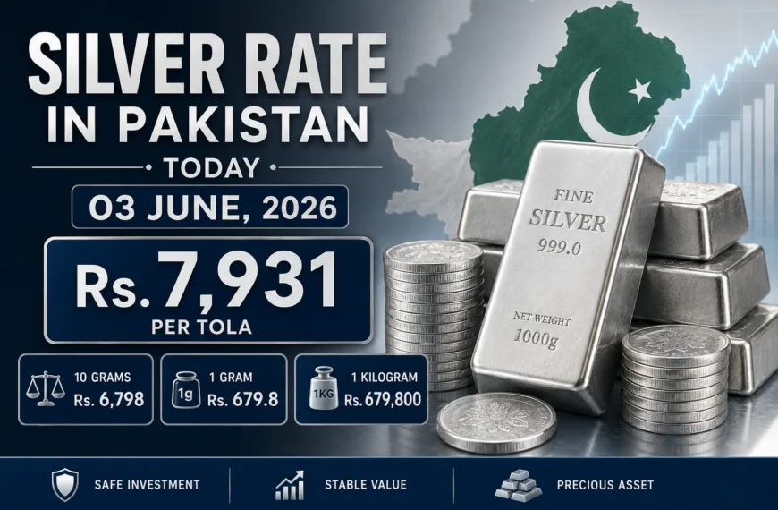 Silver Price Per Gram in Pakistan | Silver Rate in Pakistan Today 06 Jun, 2026